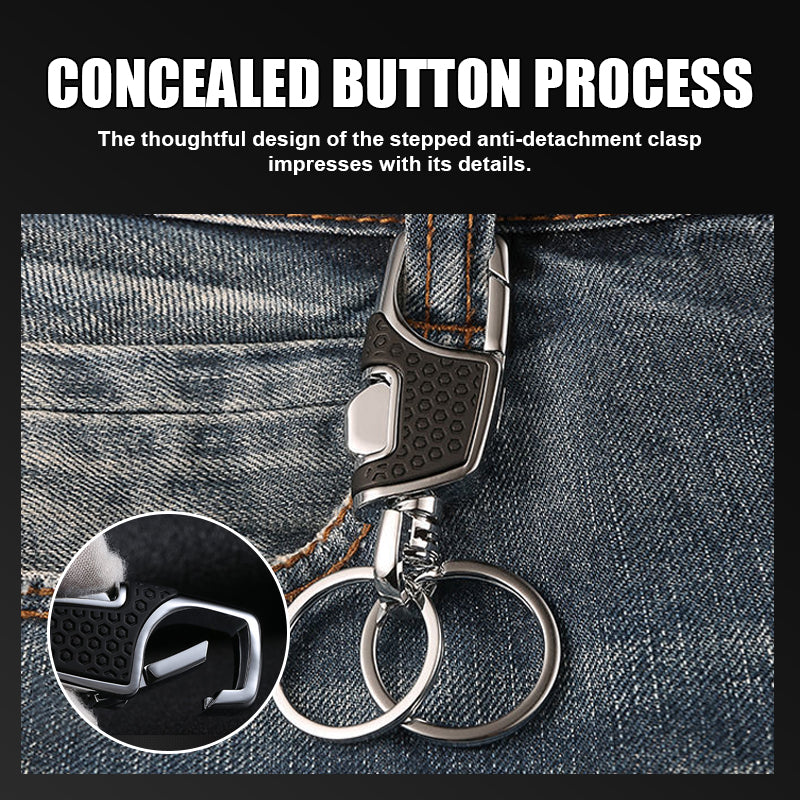 Stainless Steel Car Keychain