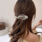 Metal Skull Hand Twist Clip Hair Accessory