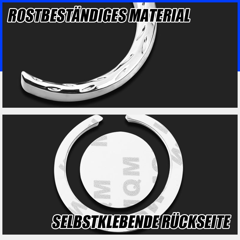 Auto-Metall-Weizenähren-Aufkleber（2er-Pack）/Metal wheat ear side mark