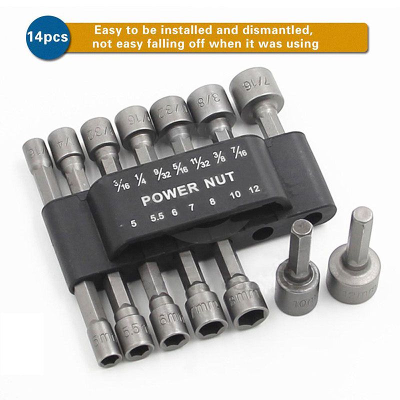 14pcs Strong Socket Wrench