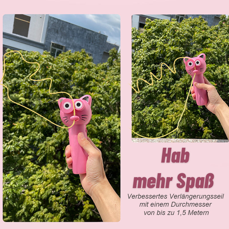Lustiger Katzen-Seilwerfer/rope launcher