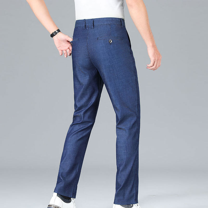 Men'S Straight Leg Loose Jeans