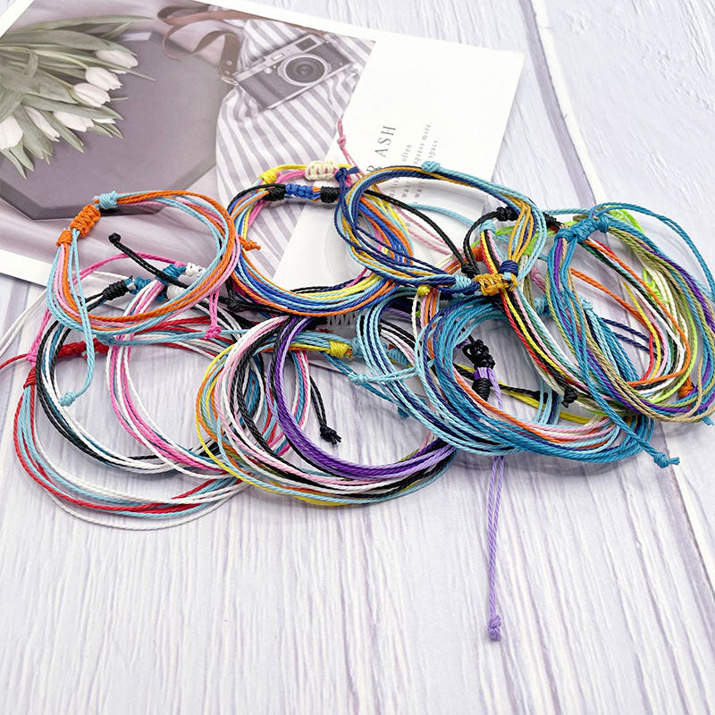 Wax Thread Handwoven Bracelet