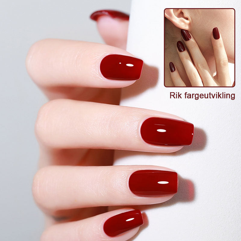 Ny Avtagbar Vannbasert Neglelakk/Removable water-based nail polish