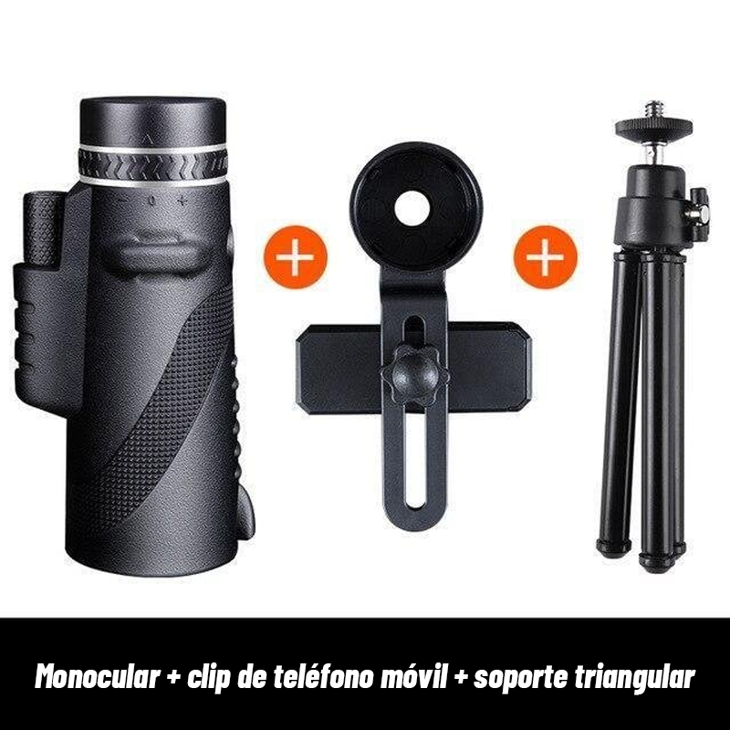 Telescopio Monocular Impermeable De Alta Resolución/High resolution waterproof monocular telescope