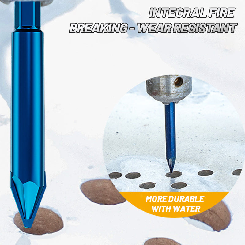 Super Hard Multifunctional Triangular Drill Bit