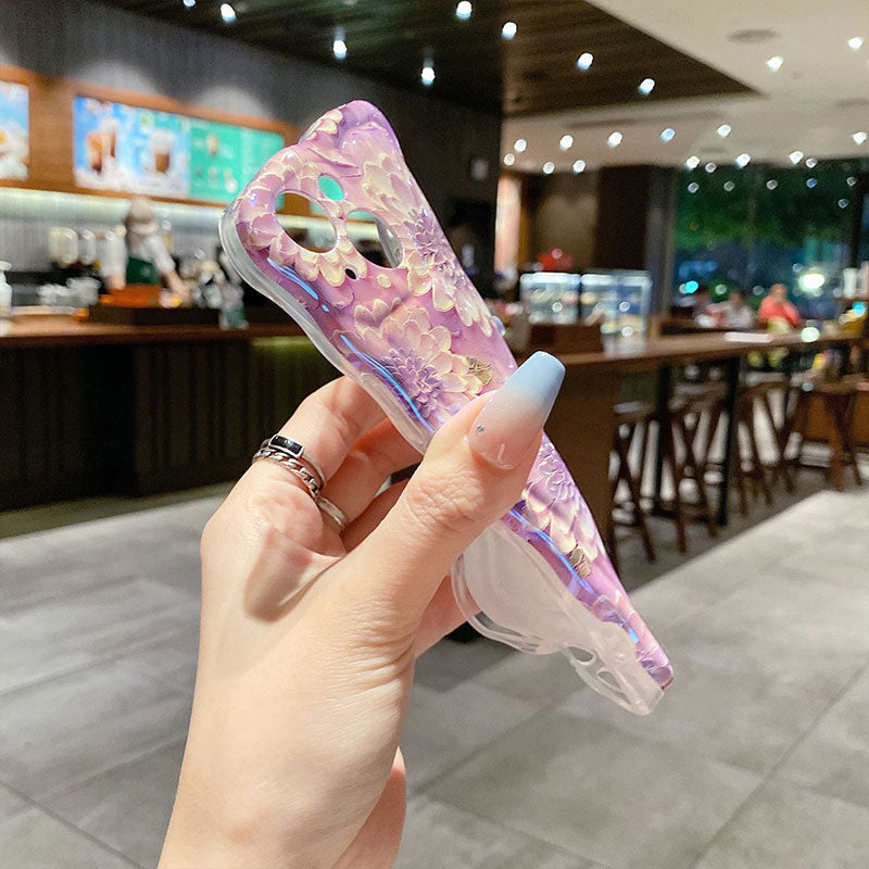 Oil Painting Flower Mobile Phone Case