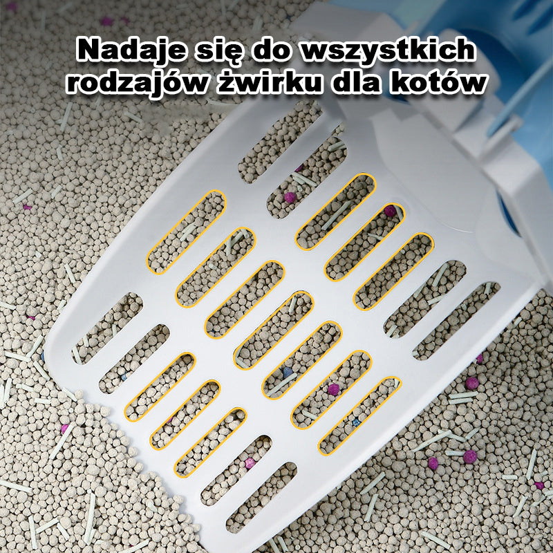 Zintegrowana Łyżka Do Kuwety Dla Kota O Dużej Pojemności