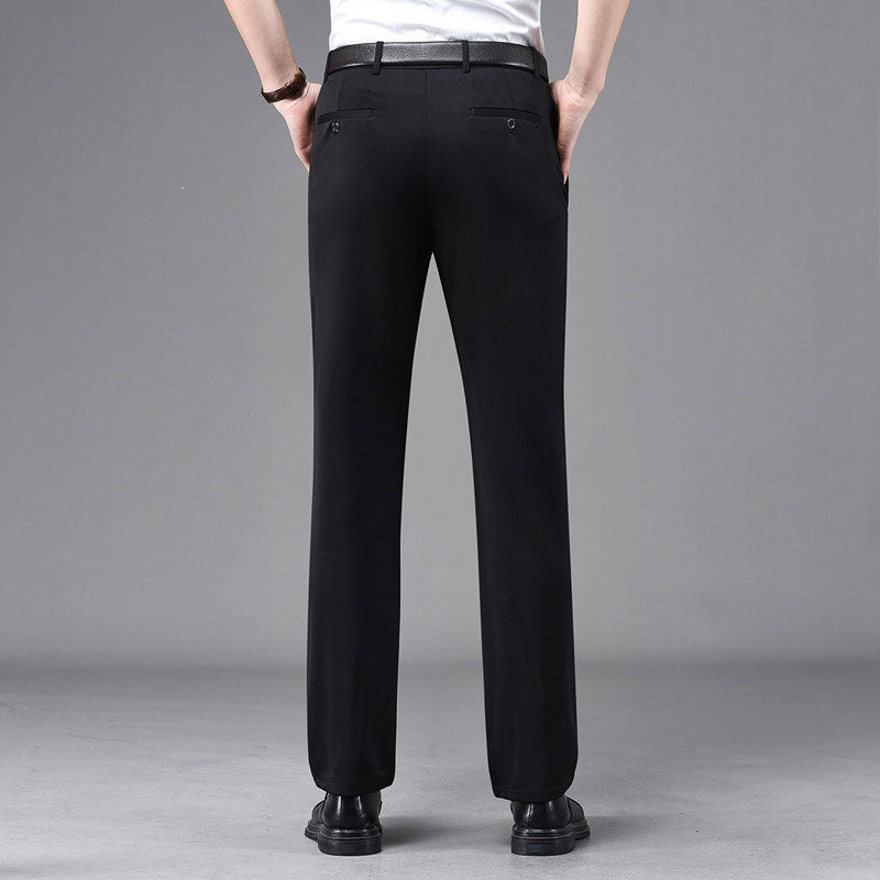 Men'S Casual Elastic Suit Pants