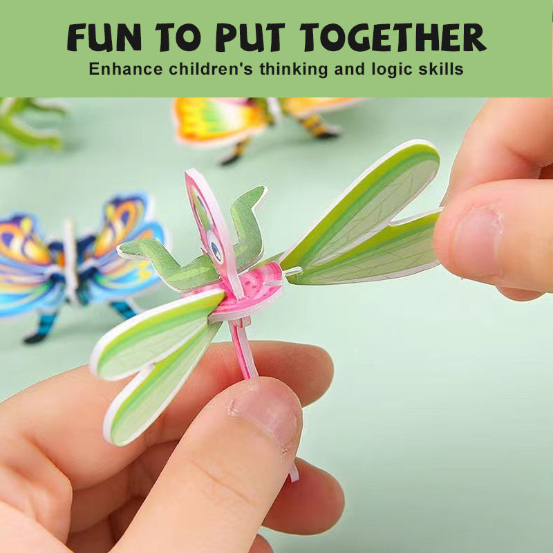 3D Three-Dimensional Small Piece Puzzle（10pcs）