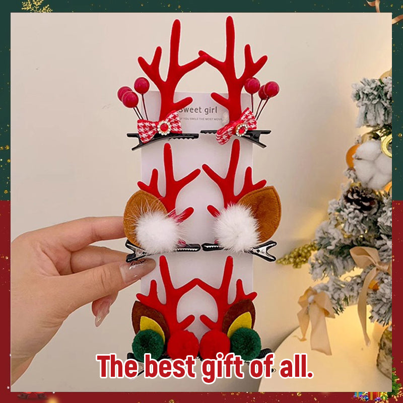 Christmas Antler Hair Clip