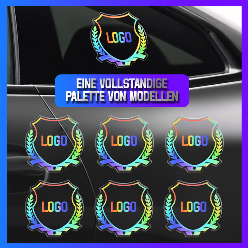 Galvanische Autoaufkleberdekoration