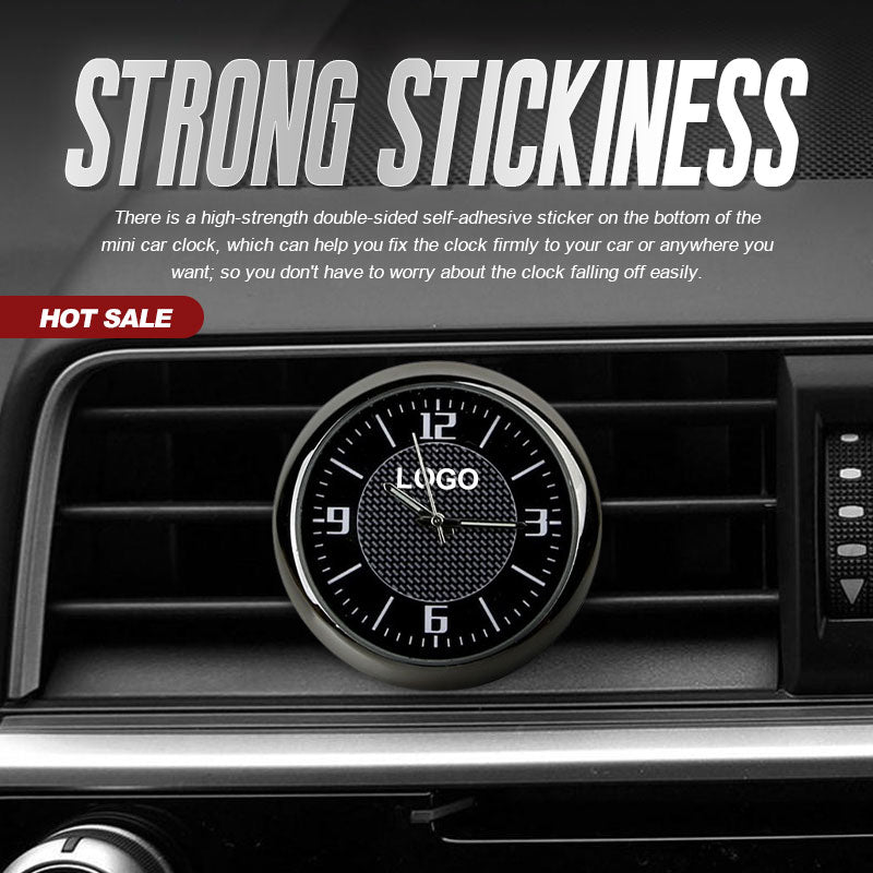 Car Clock Ornament Sticker