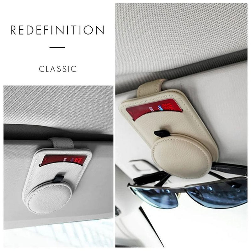Multifunctional Car Sun Visor Glasses Clip