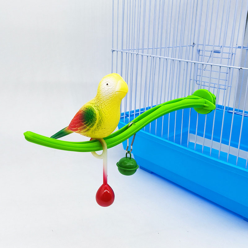 Parrot Cage Corner Stand Standing Toy Supplies