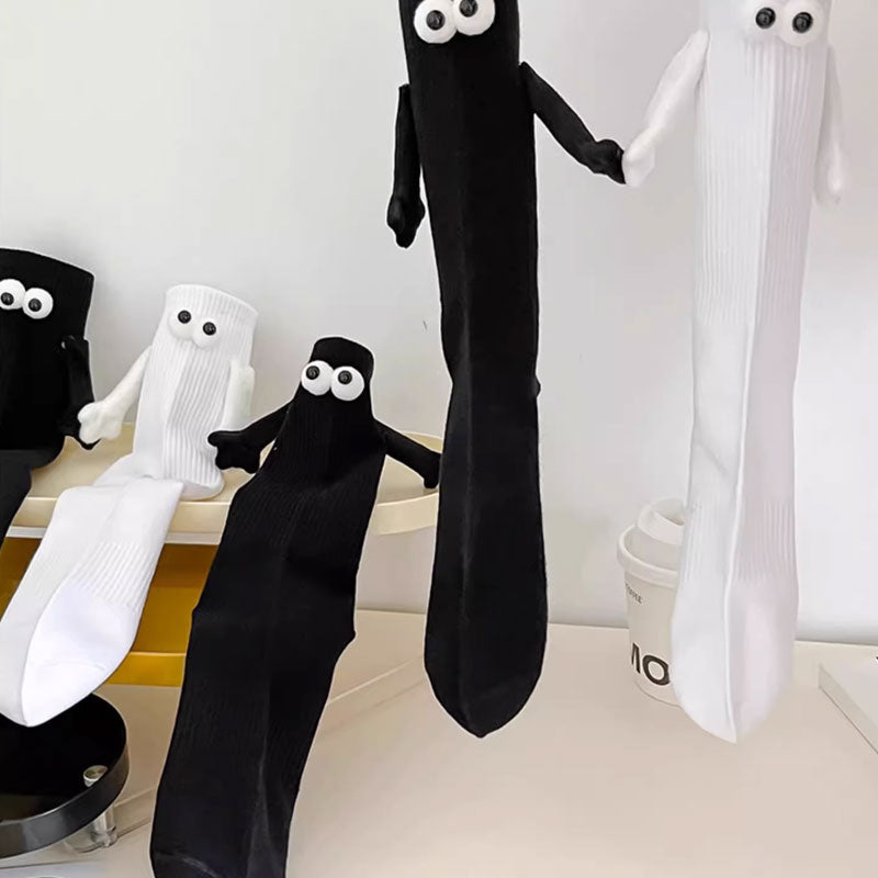 Magnetic Holding Hands Socks