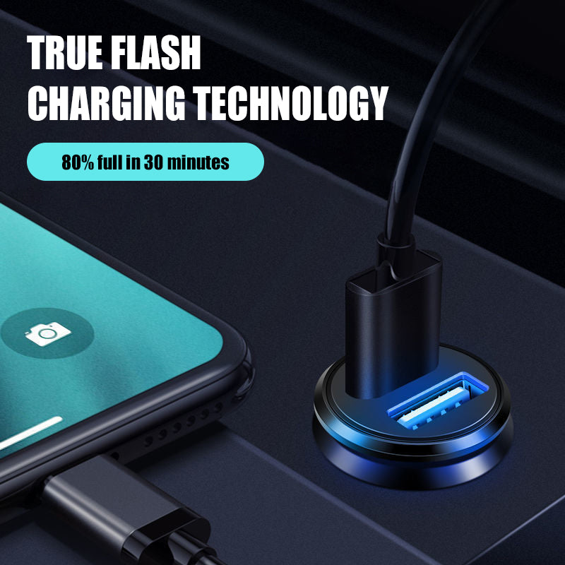 Dual-Port Multi-Function 24v Car Fast Charging