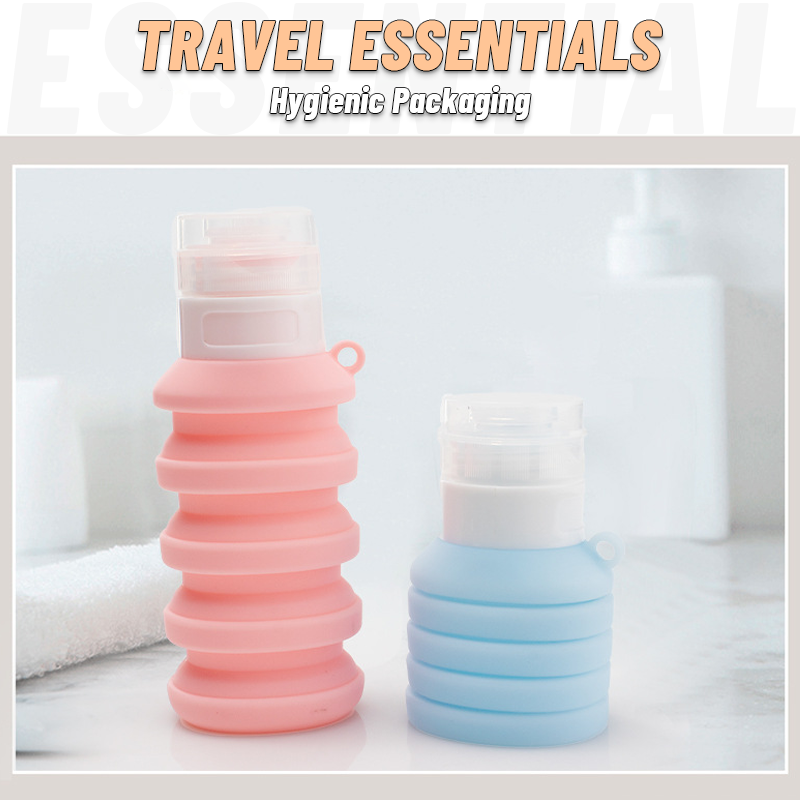 Travel Portable Silicone Dispensing Bottle