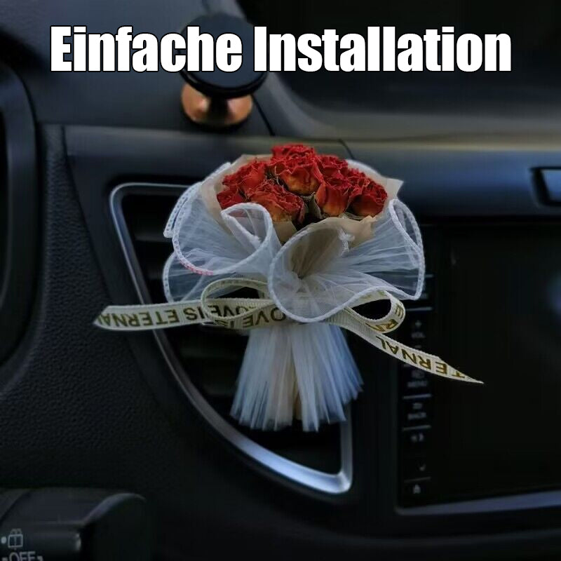 Auto dekorative Trockenblumen-Aromatherapie（2er-Pack）/Dried flower aromatherapy for car air outlet decoration