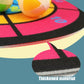 Children'S Dartboard Target Sticky Ball