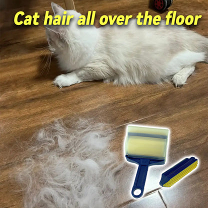 🎁2024 New Year Hot Sale🎁-Viscous Roller! Handheld suit，Hair remover