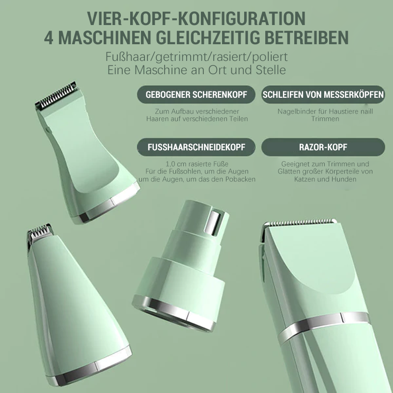 4-in-1-Haarrasierer für Haustiere/4 in 1 pet hair shaver