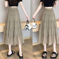 High Waist Layered Skirt
