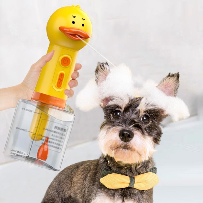 Pet Bath Cleaning Electric Foam Dispenser