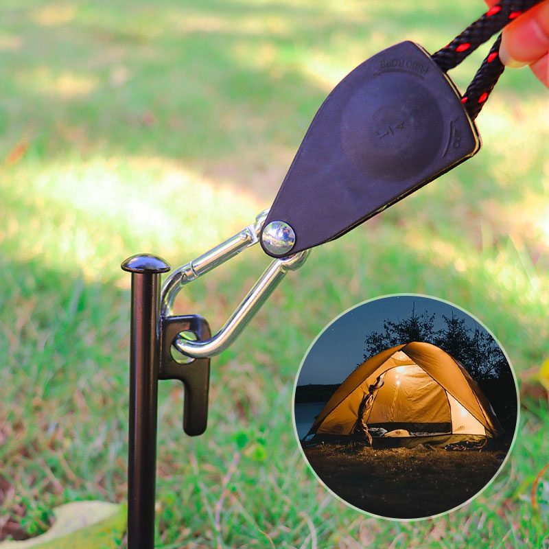 Liftable And Adjustable Tent Wind Rope Tensioner