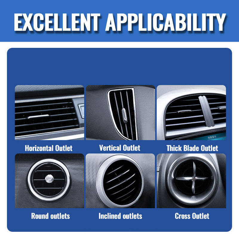 Vehicle Air Outlet Gravity Navigation Mobile Phone Holder