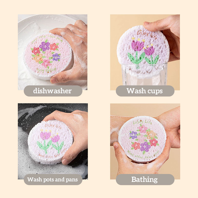 Compressed Wood Pulp Cotton Rags