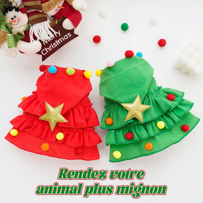 Châle De Cape De Noël Pour Animaux De Compagnie/Christmas pet cape shawl