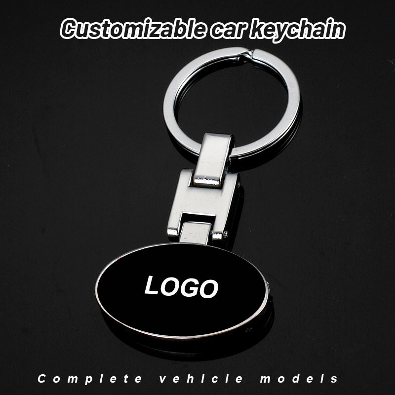 Car Metal Keychain Ring