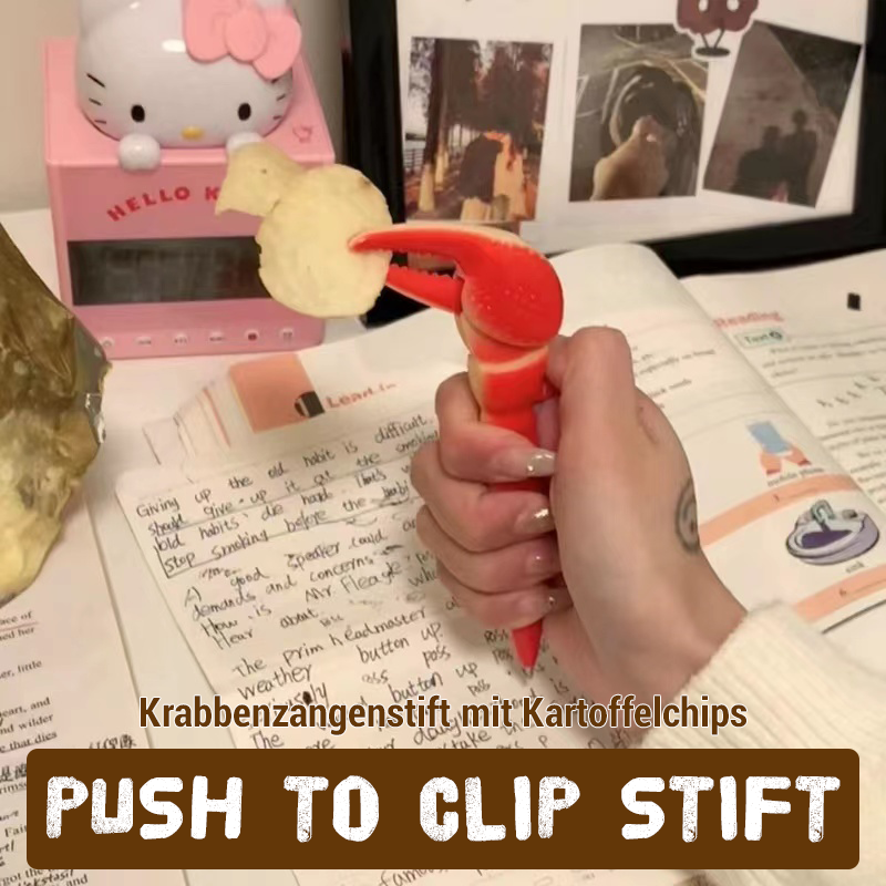 Gelstift mit Presszange/Press type pliers gel pen