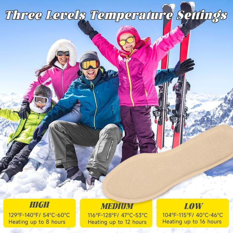 Self-Heating Insoles