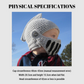 Handmade Knitted Knight Helmet Beanie