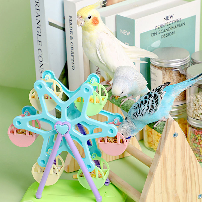 Parrot Windmill Foraging Toy