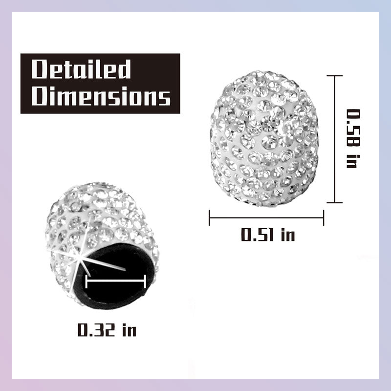 Car Diamond Valve Cap