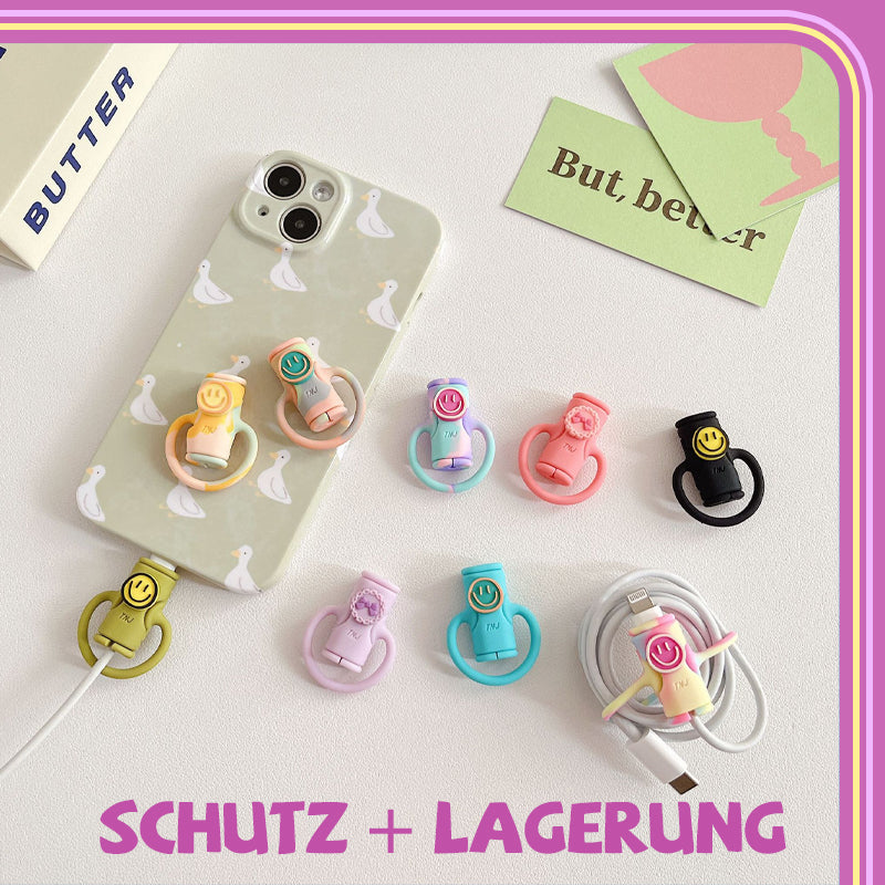 2-in-1-Datenleitungsschutz（3 Pack）/2-in-1 data cable protective cover