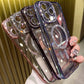 Glitter Magnetic Transparent Phone Case