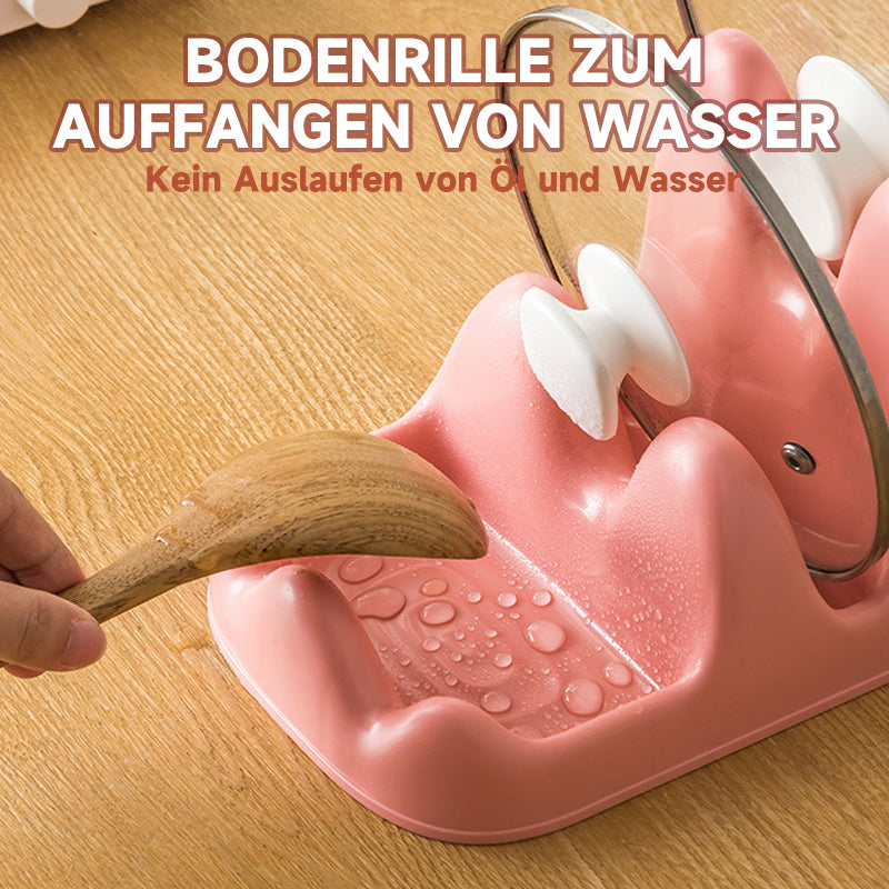 Aufbewahrungsregal für Topfdeckel in der Küche/Kitchen pot lid rack