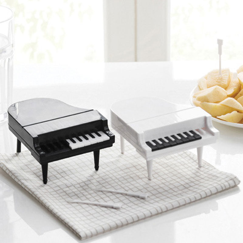 Fruit Fork Piano Shape Decoration