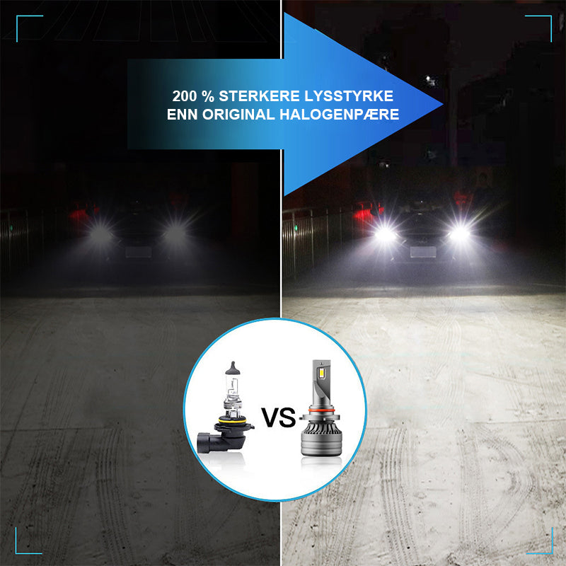 Bil LED frontlykter/Car Led Headlights