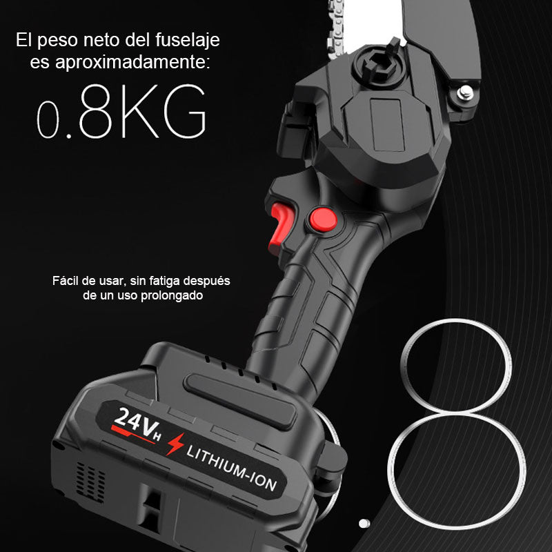 Sierra de cadena eléctrica inalámbrica actualizada/Cordless Mini Chainsaw