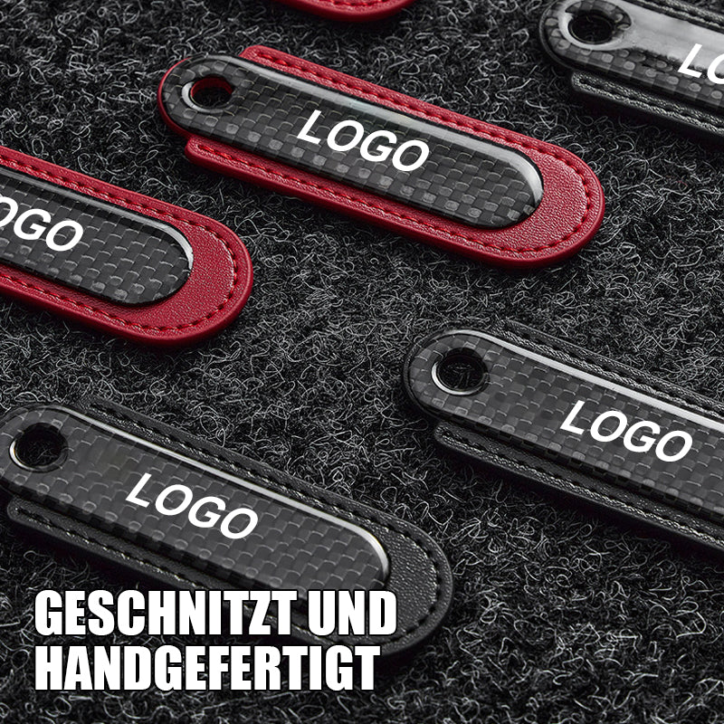 Auto-Schlüsselanhänger aus Kohlefaser/carbon fiber car keychain
