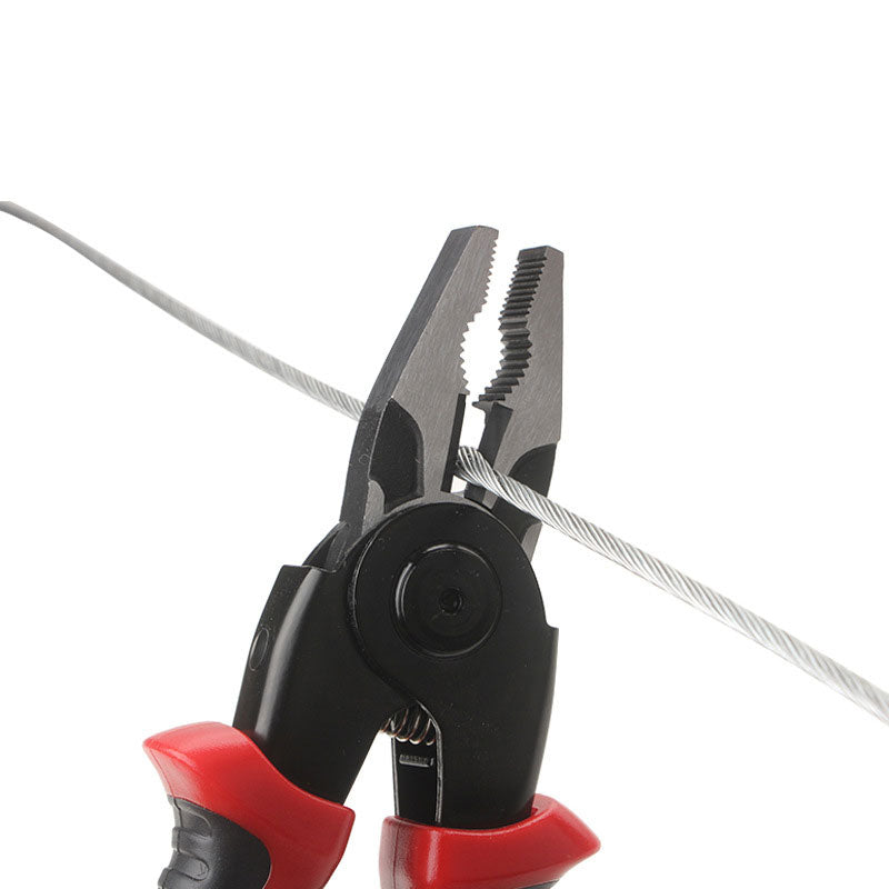 Five-In-One Multi-Functional Interchangeable Head Pliers For Wire Stripping