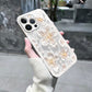 Liquid Glass Oil Painting Flower Mobile Phone Case