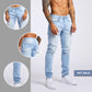 Men's Slim High Waist Jeans