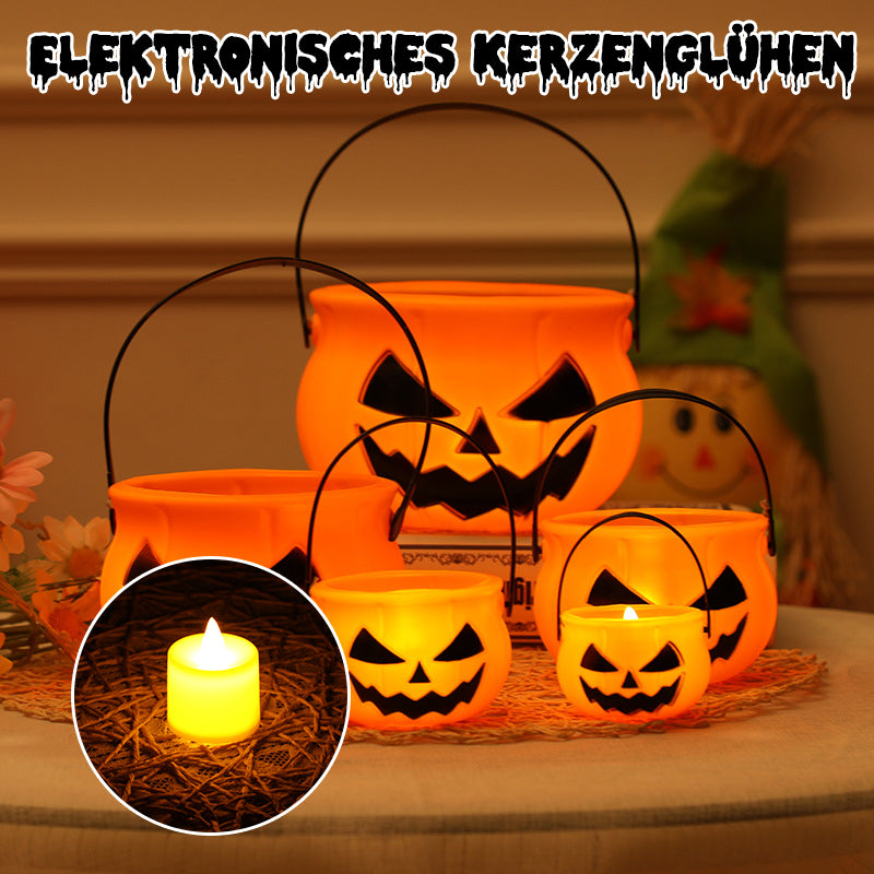 Halloween Kürbiseimer/Halloween pumpkin bucket