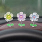 Car Center Console Shaking Head Flower Ornament（5 Pcs)